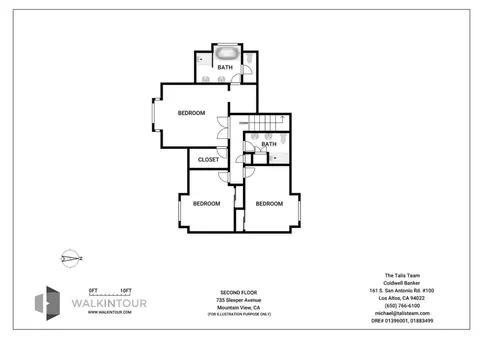 Floorplan - 735 Sleeper Ave, Mountain View, CA 94040 photo 2 of 2