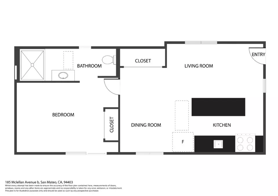Floorplan - 185 Mclellan Ave, San Mateo, CA 94403 photo 1 of 2