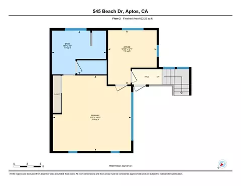 Floorplan - 545 Beach Dr, Aptos, CA 95003 photo 1 of 2