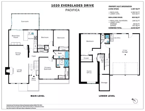 Floorplan - 1020 Everglades Dr, Pacifica, CA 94044 photo 1 of 1