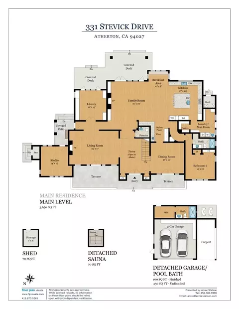 Floorplan - 331 Stevick Dr, Atherton, CA 94027 photo 3 of 3