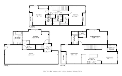 Floorplan - 523 Union Ave, Campbell, CA 95008 photo 1 of 1