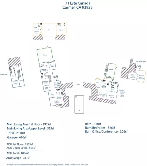 Floorplan - 71 Este Canada, Carmel, CA 93923 photo 1 of 1