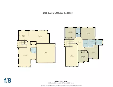 Floorplan - 1430 Cuciz Ln, Milpitas, CA 95035 photo 1 of 1