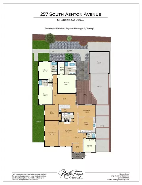 Floorplan - 257 S Ashton Ave, Millbrae, CA 94030 photo 1 of 1
