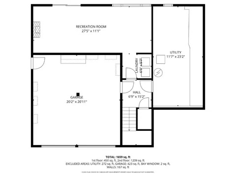 Floorplan - 810 Saint Lawrence Dr, Pacifica, CA 94044 photo 2 of 3