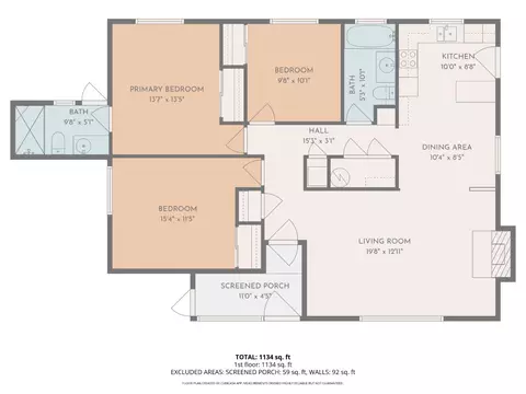 Floorplan - 2733 10th Ave, Merced, CA 95340 photo 1 of 2