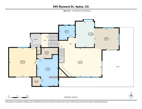 Floorplan - 645 Skyward Dr, Aptos, CA 95003 photo 1 of 4