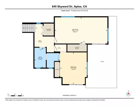 Floorplan - 645 Skyward Dr, Aptos, CA 95003 photo 2 of 4