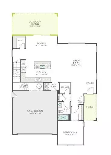 Floorplan - 4592 Strandberg, Lathrop, CA 95330 photo 1 of 2
