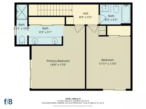 Floorplan - 137 Union Ave A, Campbell, CA 95008 photo 2 of 3
