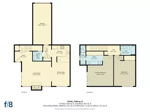 Floorplan - 137 Union Ave A, Campbell, CA 95008 photo 3 of 3