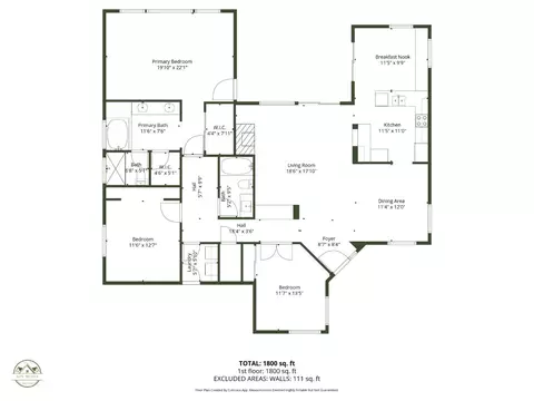 Floorplan - 2430 Bodega Ct, Discovery Bay, CA 94505 photo 1 of 1