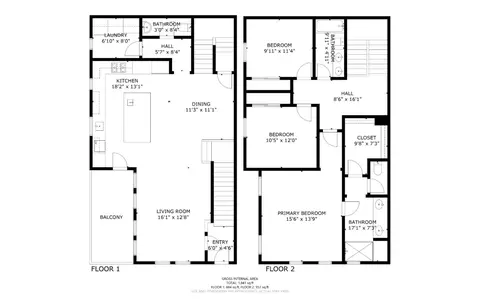 Floorplan - 508 Holthouse Ter, Sunnyvale, CA 94087 photo 1 of 1