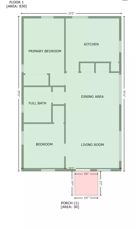 Floorplan - 435 Grant St, Vallejo, CA 94590 photo 2 of 4