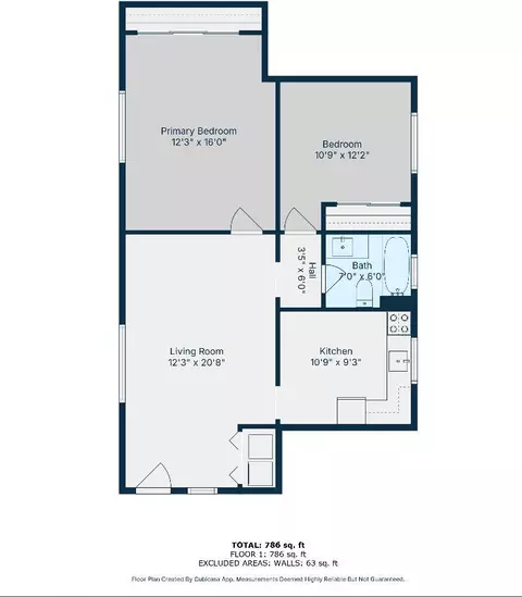 Floorplan - 435 Grant St, Vallejo, CA 94590 photo 4 of 4