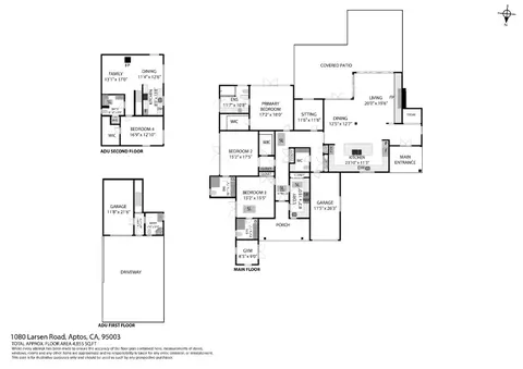 Floorplan - 1080 Larsen Rd, Aptos, CA 95003 photo 2 of 2