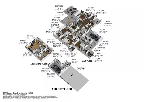 Floorplan - 1080 Larsen Rd, Aptos, CA 95003 photo 1 of 2