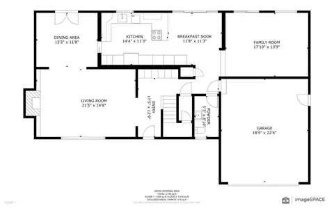 Floorplan - 2524 Sun Mor Ave, Mountain View, CA 94040 photo 3 of 3