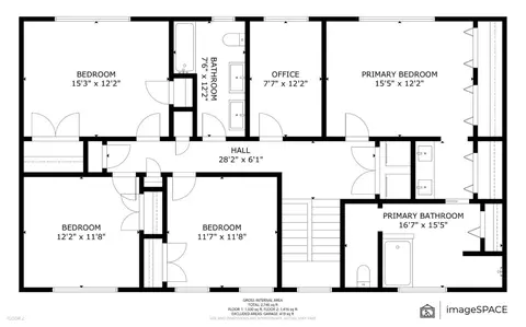 Floorplan - 2524 Sun Mor Ave, Mountain View, CA 94040 photo 2 of 3