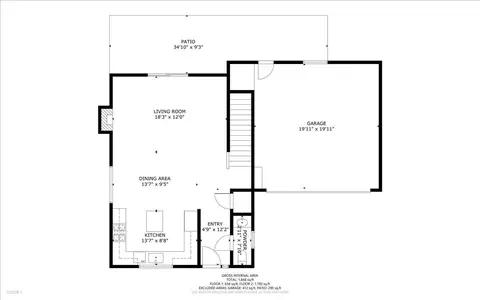 Floorplan - 111 George Ct, Campbell, CA 95008 photo 1 of 3