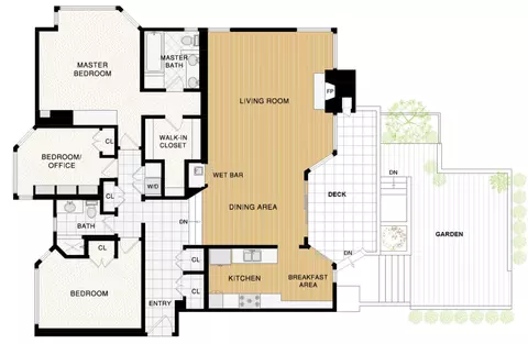 Floorplan - 2390 Hyde St 1a, San Francisco, CA 94109 photo 1 of 1