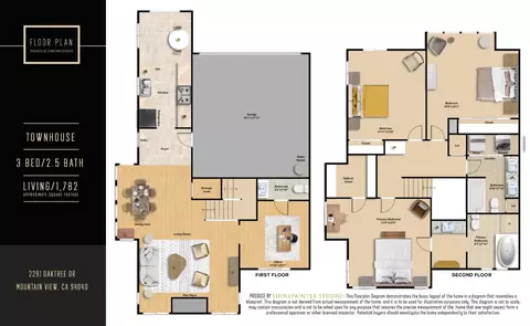 Floorplan - 2291 Oaktree Dr 201, Mountain View, CA 94040 photo 1 of 1