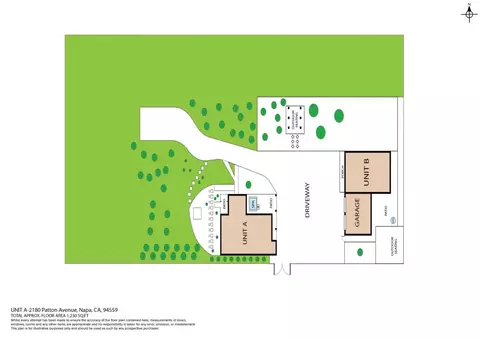 Floorplan - 2180 Patton Ave, Napa, CA 94559 photo 5 of 5