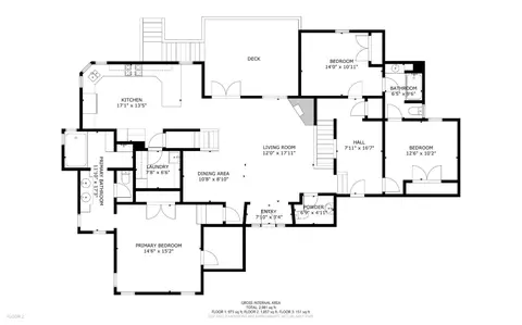 Floorplan - 41 S Circle Dr, Santa Cruz, CA 95060 photo 2 of 3
