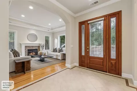 Entry Way - 140 Ridgeway Rd, Woodside, CA 94062 photo 3 of 3