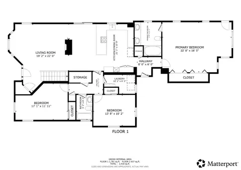 Floorplan - 537 Mountain View Ave, Mountain View, CA 94041 photo 1 of 3