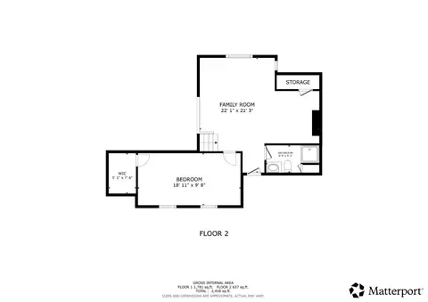 Floorplan - 537 Mountain View Ave, Mountain View, CA 94041 photo 2 of 3