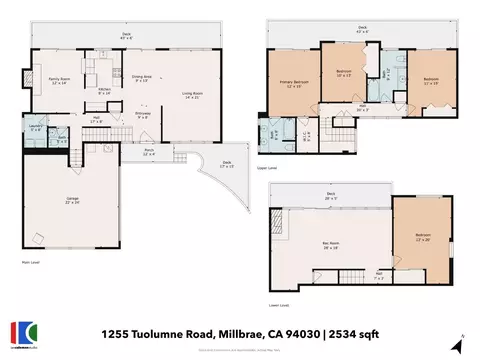 Floorplan - 1255 Tuolumne Rd, Millbrae, CA 94030 photo 1 of 1