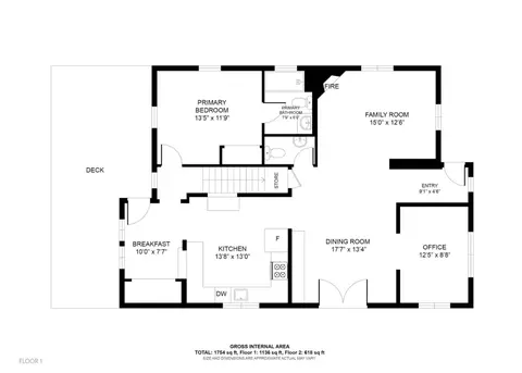 Floorplan - 295 Wheelock Rd, Watsonville, CA 95076 photo 2 of 3