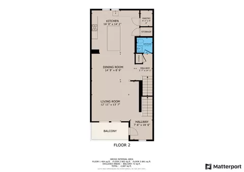 Floorplan - 283 Wild Rose Way, Milpitas, CA 95035 photo 2 of 3