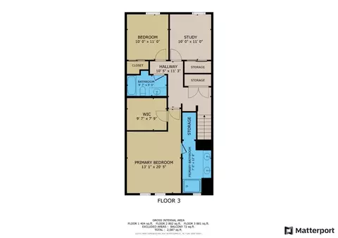 Floorplan - 283 Wild Rose Way, Milpitas, CA 95035 photo 3 of 3