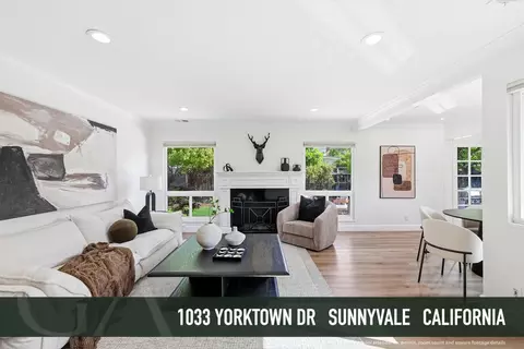 1033 Yorktown Dr, Sunnyvale, CA 94087