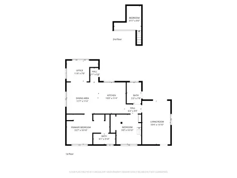 Floorplan - 1500 River Rd, Brookdale, CA 95007 photo 1 of 5