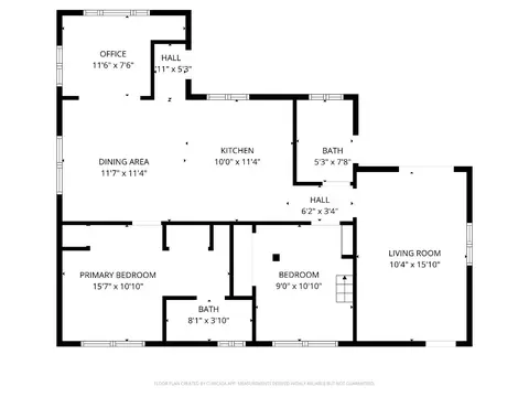 Floorplan - 1500 River Rd, Brookdale, CA 95007 photo 2 of 5