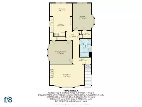 Floorplan - 474 Beech Ave, San Bruno, CA 94066 photo 2 of 4
