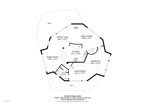 Floorplan - 731 Clubhouse Dr, Aptos, CA 95003 photo 2 of 5