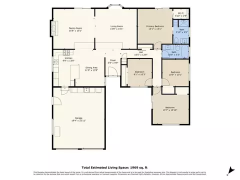 Floorplan - 9465 Valley Oak Way, Prunedale, CA 93907 photo 1 of 1