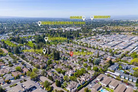 View/Area - 635 Tami Way, Mountain View, CA 94041 photo 8 of 11