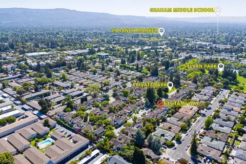 View/Area - 635 Tami Way, Mountain View, CA 94041 photo 9 of 11