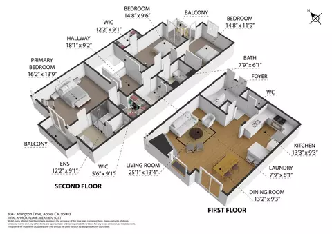 Floorplan - 3047 Arlington Dr, Aptos, CA 95003 photo 1 of 2