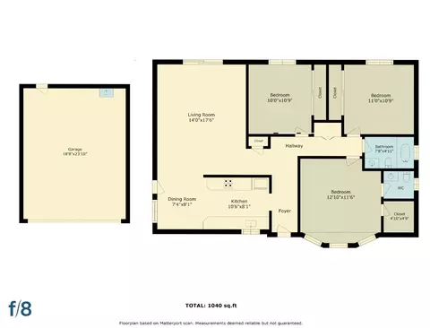 Floorplan - 1091 W Latimer Ave, Campbell, CA 95008 photo 1 of 1