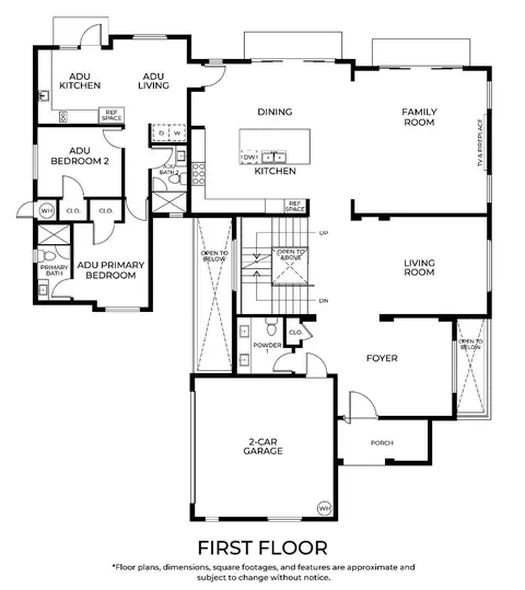 Floorplan - 61 Irving Ave, Atherton, CA 94027 photo 2 of 3
