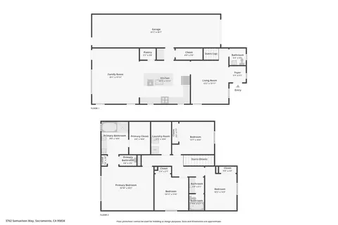 Floorplan - 3762 Samuelson, Sacramento, CA 95834 photo 1 of 1