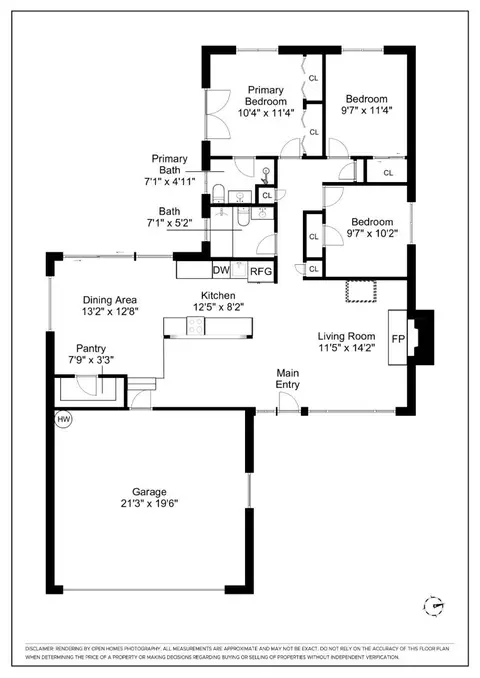 Floorplan - 898 Standish Rd, Pacifica, CA 94044 photo 1 of 1