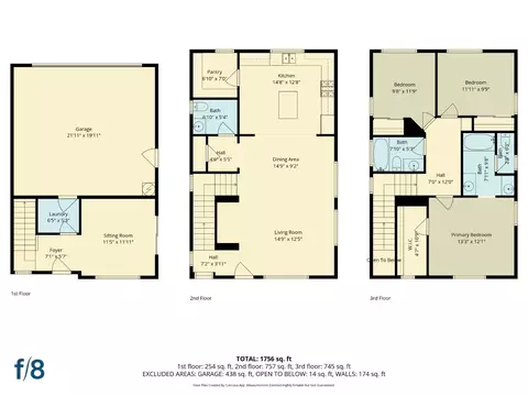 Floorplan - 57 Regency Pl, Hayward, CA 94544 photo 3 of 4